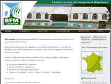 Tablet Screenshot of bfm-location.com